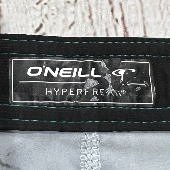 O'Neill Board Shorts Mens Green Swim Trunks Swimwear Bathing Suit Summer - Picture 8 of 8